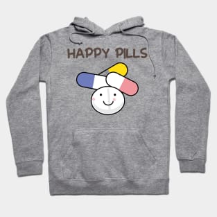 Happy pills cute medicine pun Hoodie